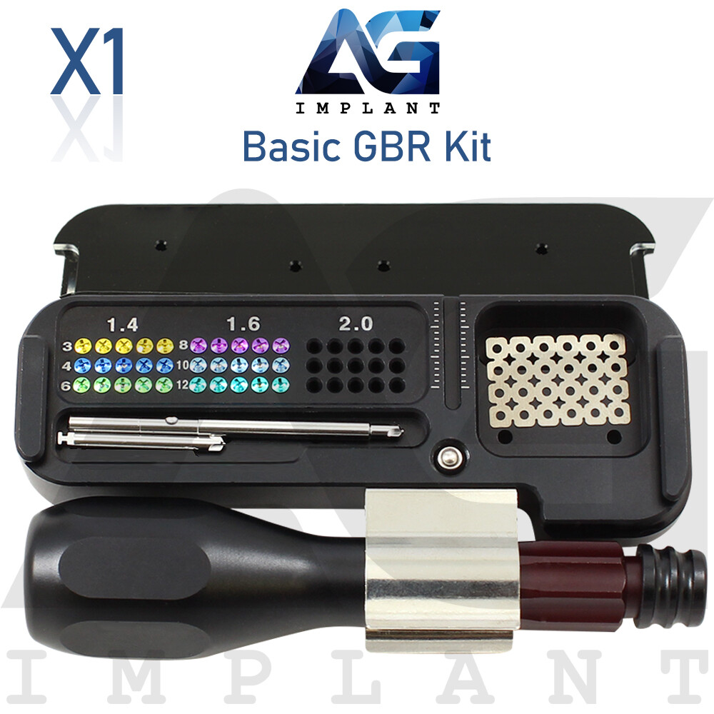 Basic GBR Kit Motor Mount Driver Membrane B0ne Screws Guided Regeneration