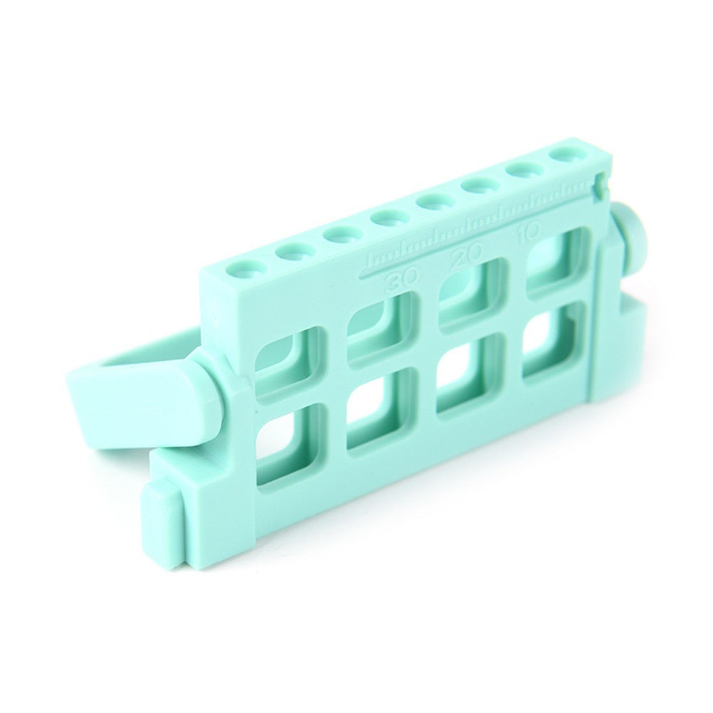 Dental Endo Guard Files Holder Ruler Autoclavable File Block Organizer 8 Hole
