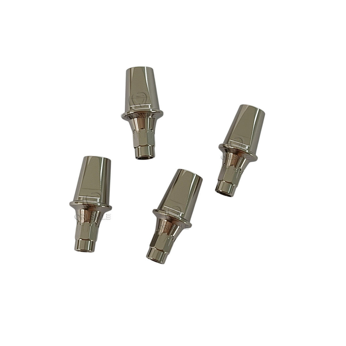 10 pcs Straight abutment fit to Megagen Diamond platform RC D5.0 GH1-4mm
