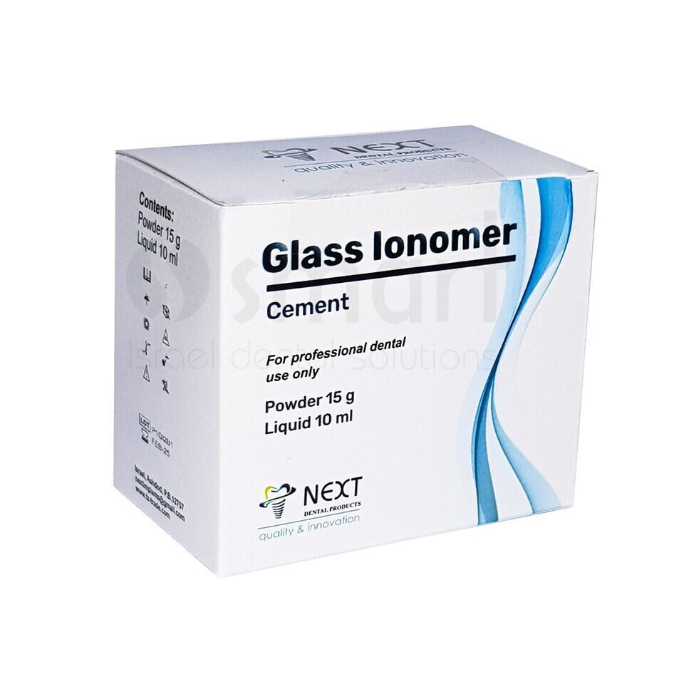 Dental Glass Luting Cement crown bridge Israel self curing 15g+10m