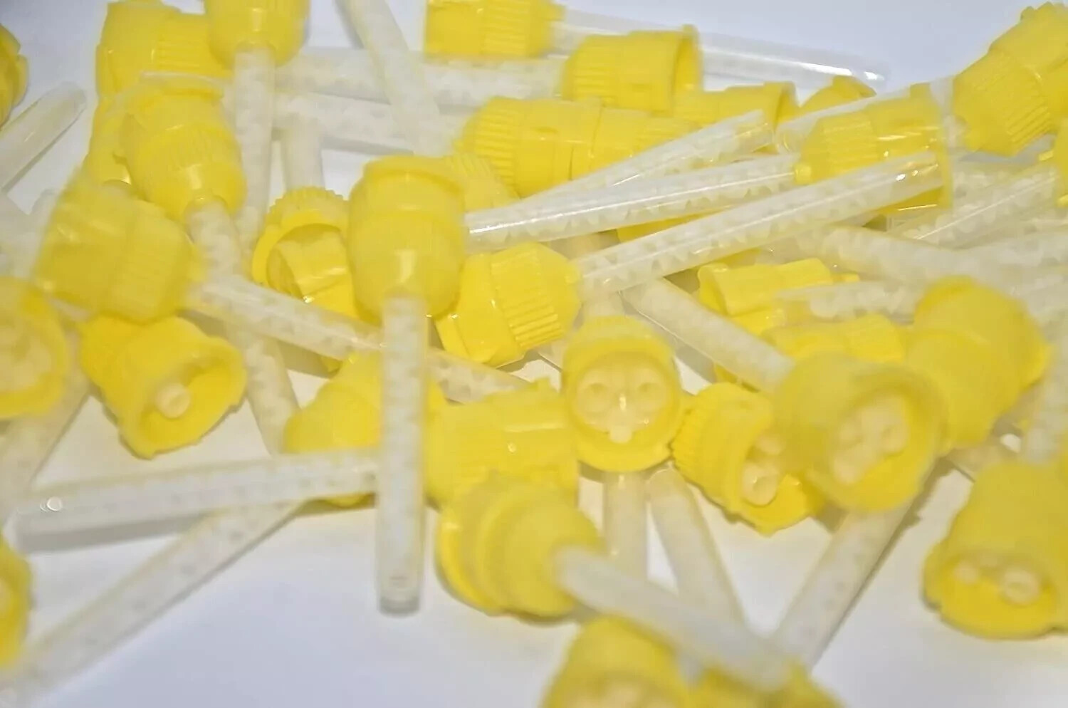 Dental Mixing Tips HP Yellow ( 50 Tips) Impression HP Tips Yellow 4.2mm