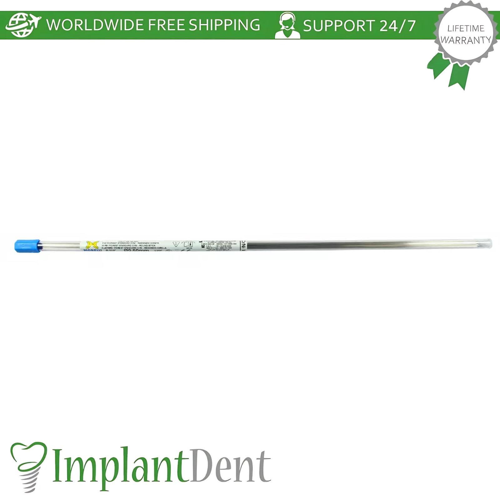 Dental Morest Standard CrNi Round Wire 10pcs Orthodontic Teeth Positions Guide