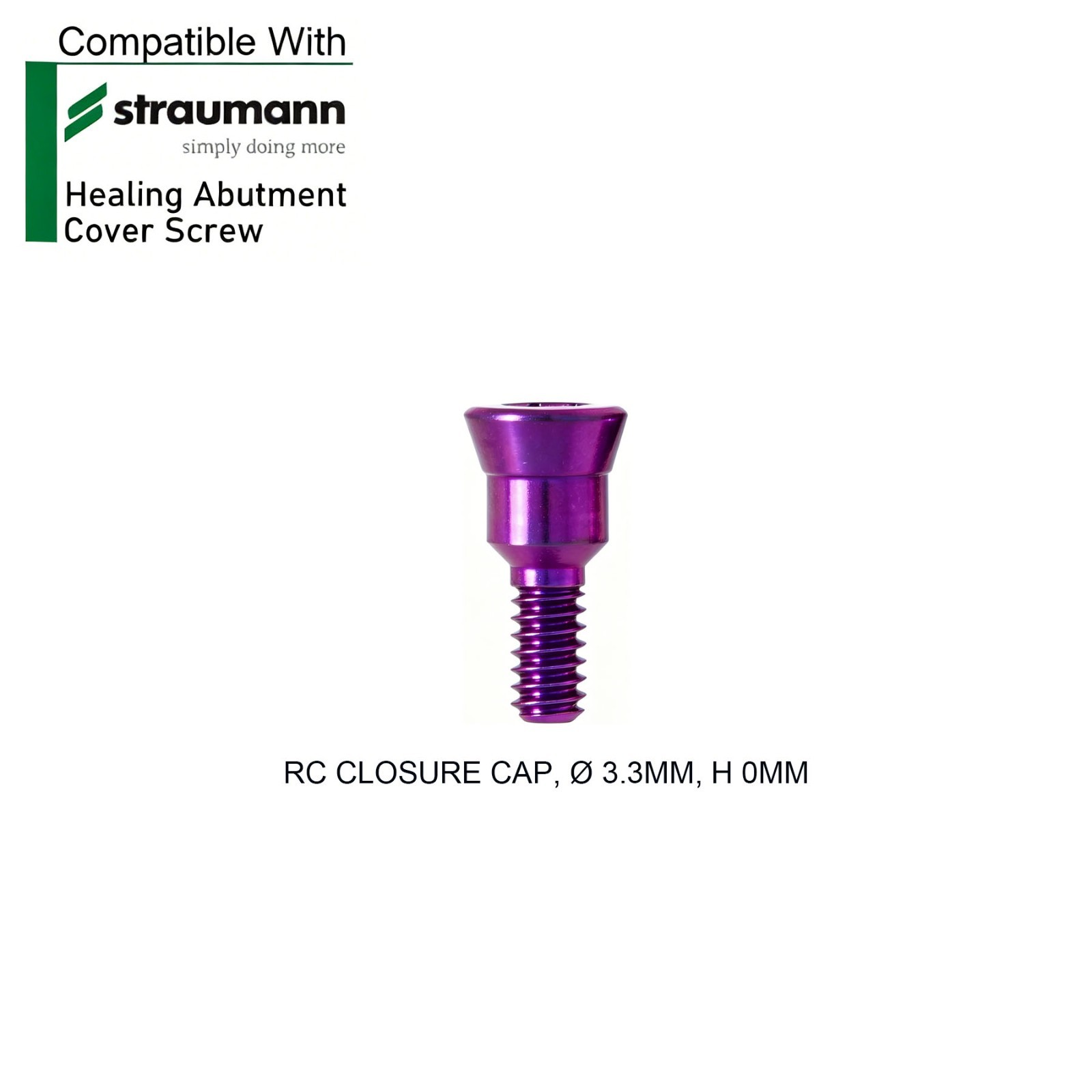 US 5Pcs Dental Healing Abutment Fit ITI Straumann BL/BLT NC/RC