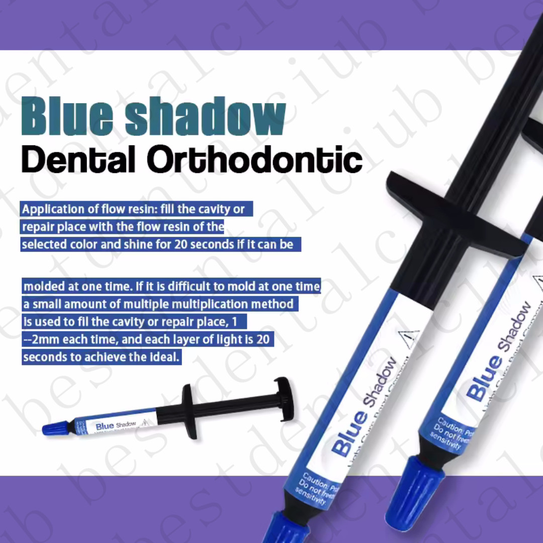 Dental Bond Paste Light Cure Adhesive Orthodontic Brackets Adhesive Etching Acid