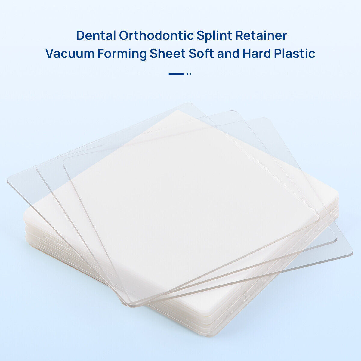 Dental Splint Sheet Hard Soft Orthodontic Retainer Sheet Vacuum Forming Material