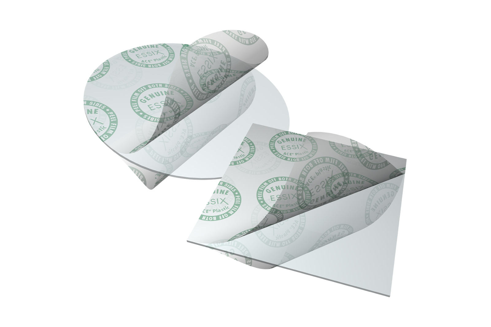 Dentsply – Essix Ace Plastic – Retainer Material – .040 x 5″ Square – 100 pcs