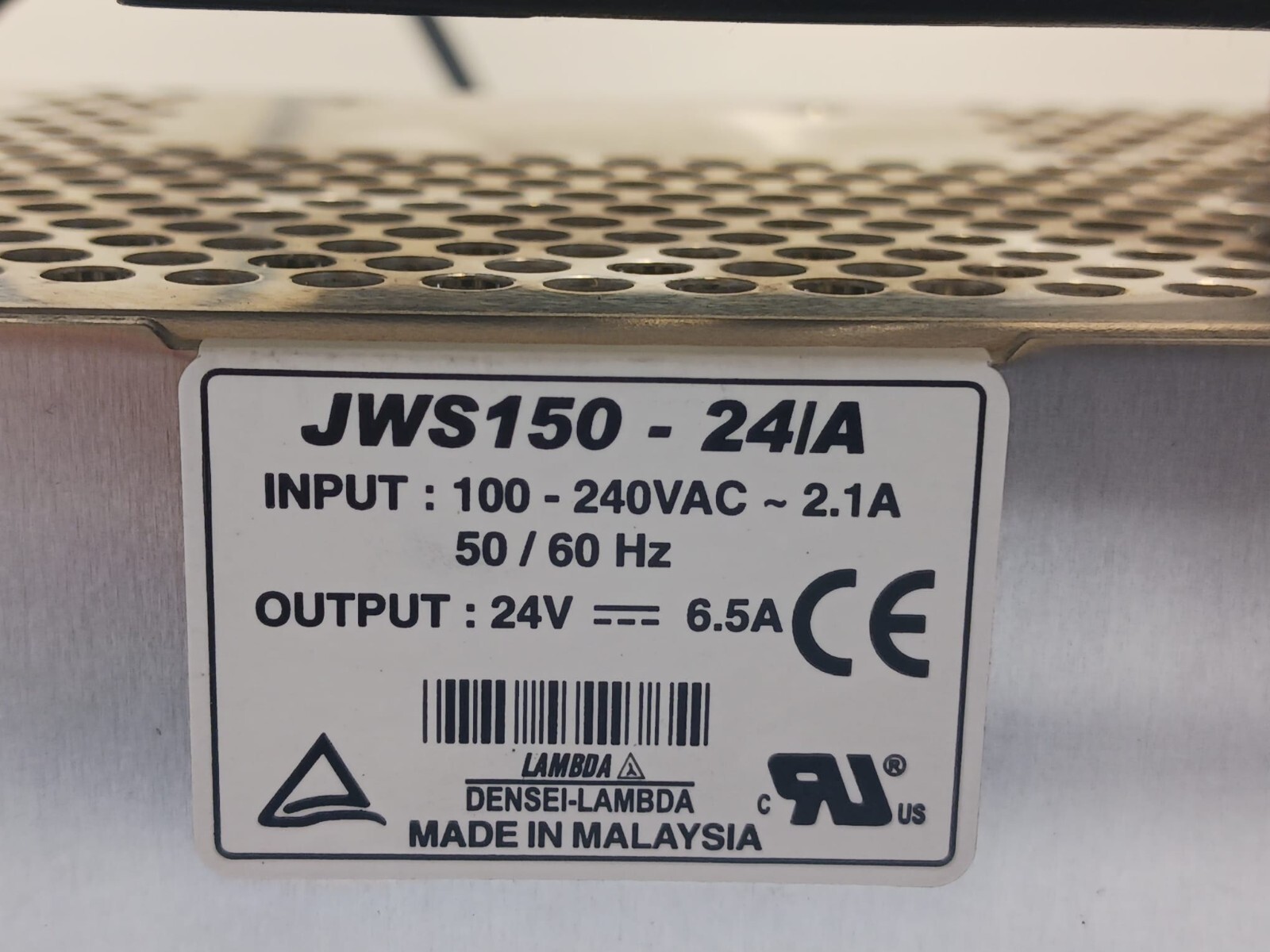 3M Lambda ESPE Lava Scan ST Power Supply Fan, Switch for Lab Scanner JWS150-24/A