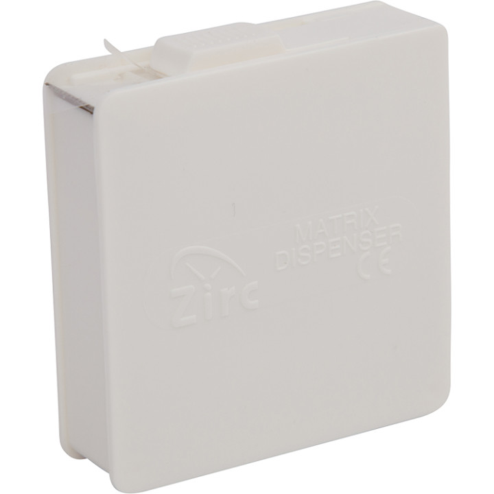 Zirc Dental 55Z200A Matrix Tape Dispenser White 3/8″ X .002 Gauge