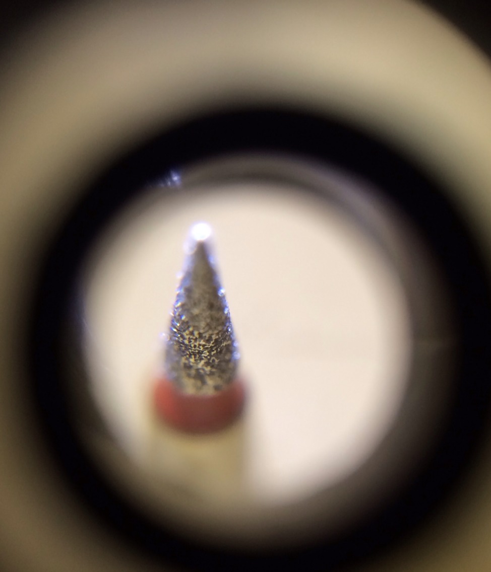 Tapered Pointed Diamond Burr Fine ( 50 ) interproximal Shape (852) # 164-014S F