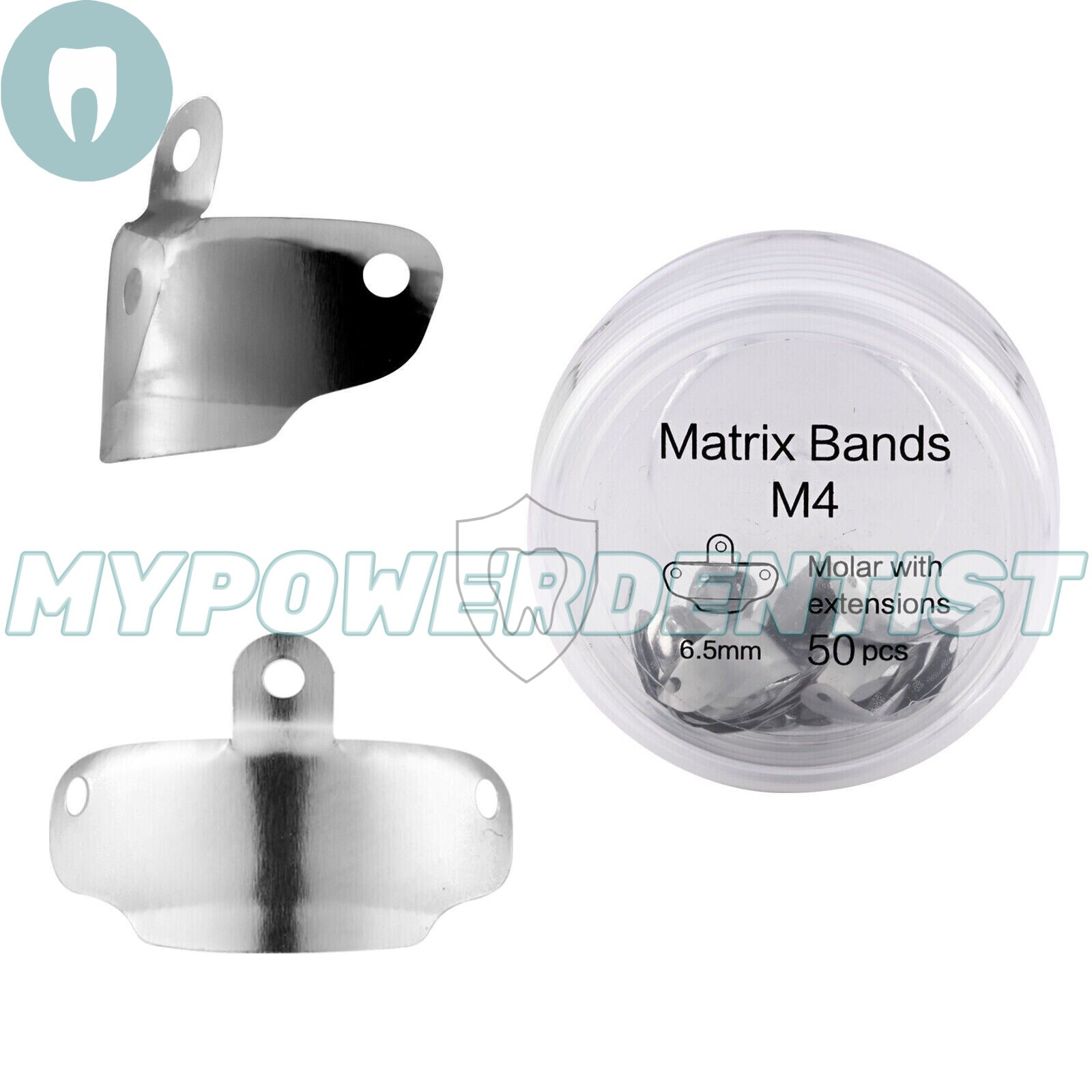 Dental Matrix Bands Ring Sectional Matrice Titanium Alloy Clamp Fit Palodent V3