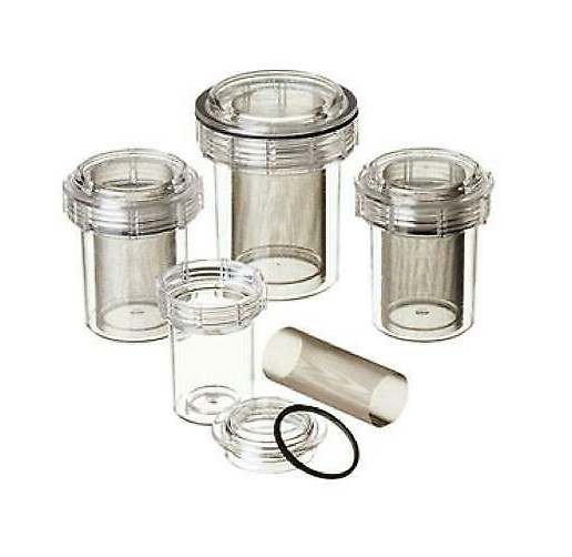 Disposable Traps Internal Thread, Thik Mesh 3-1/2″ x 4-3/8″, 8/Pkg Plasdent type