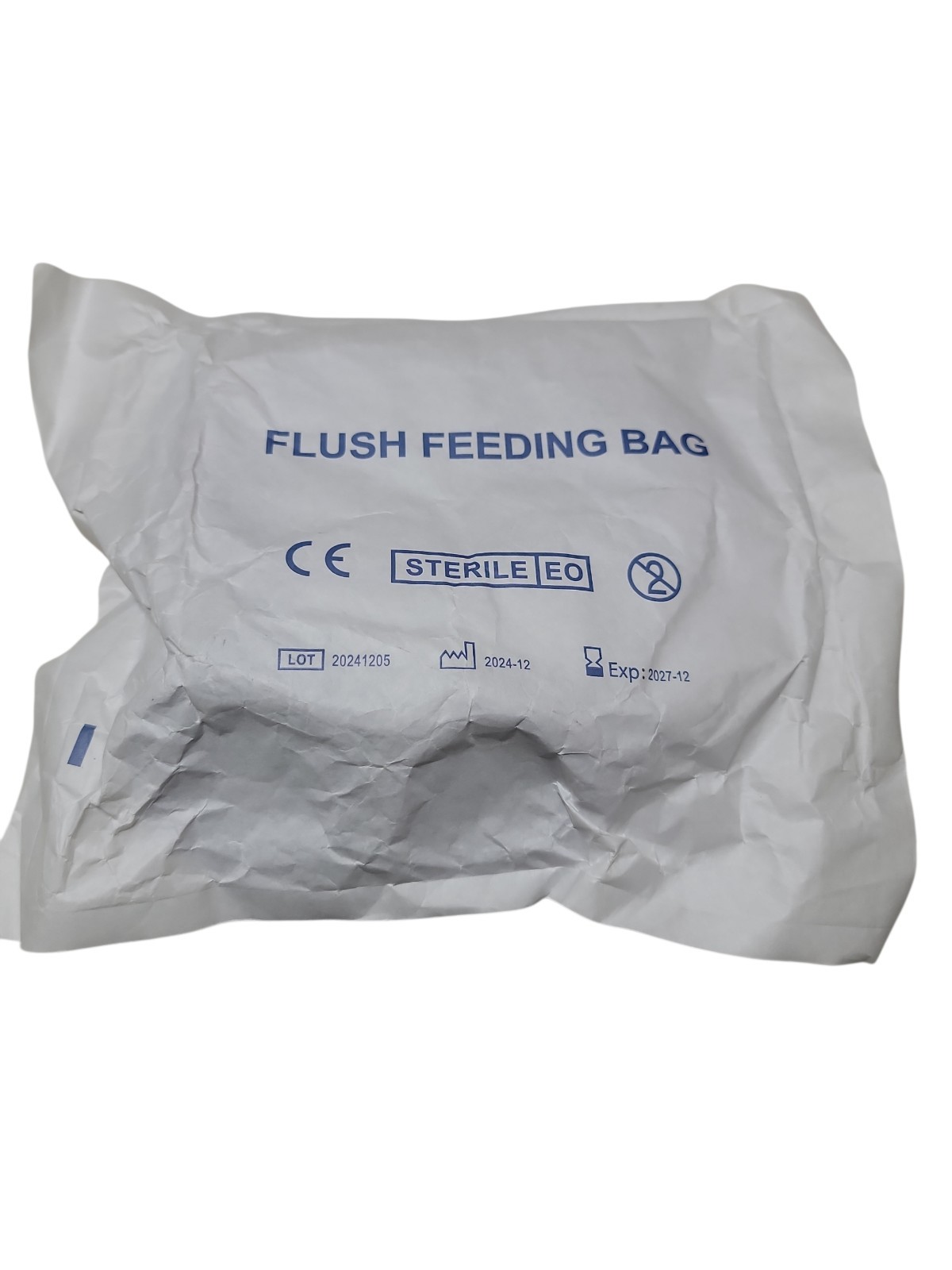 MOYIE Enteral Feeding & Flush Bag 1200mL Sterile EO Single-Use Exp 12/2027