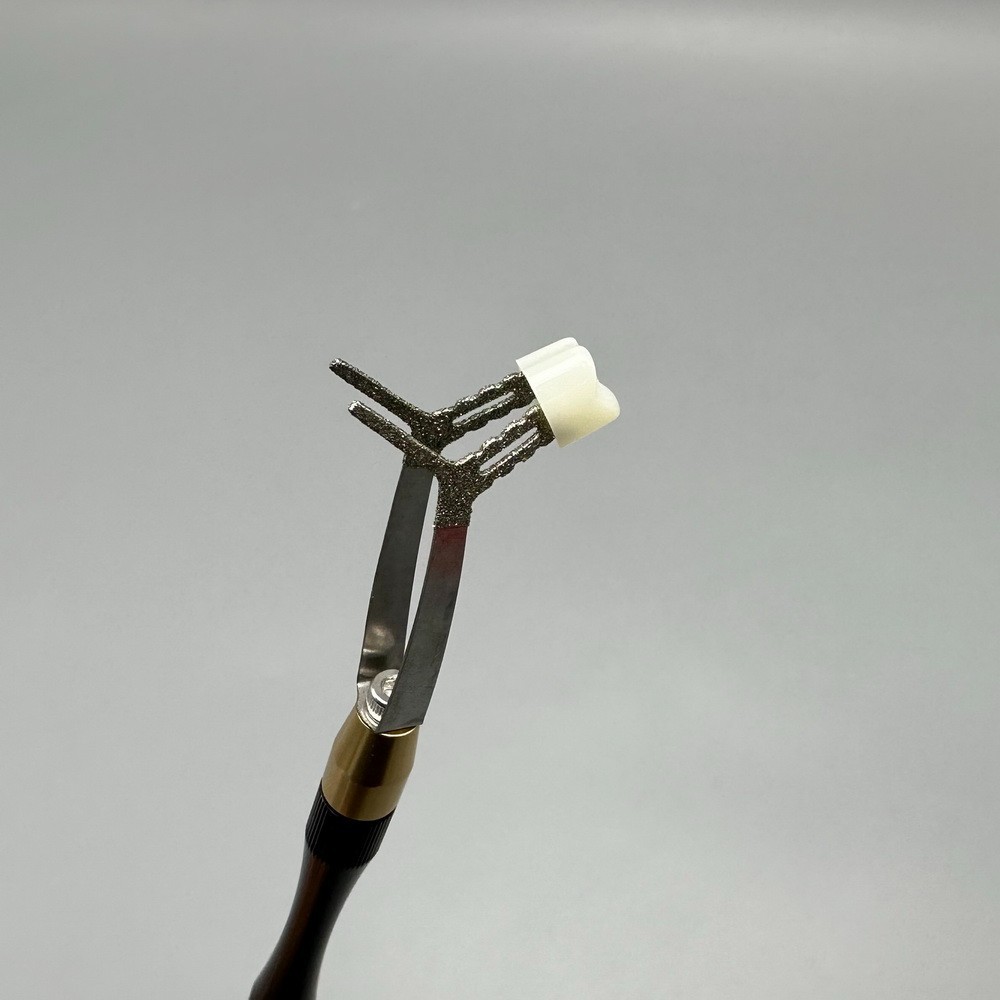 1PC Zirconia Crown Holder Dental Posterior & Anterior Crown Bridge Placer KD-02