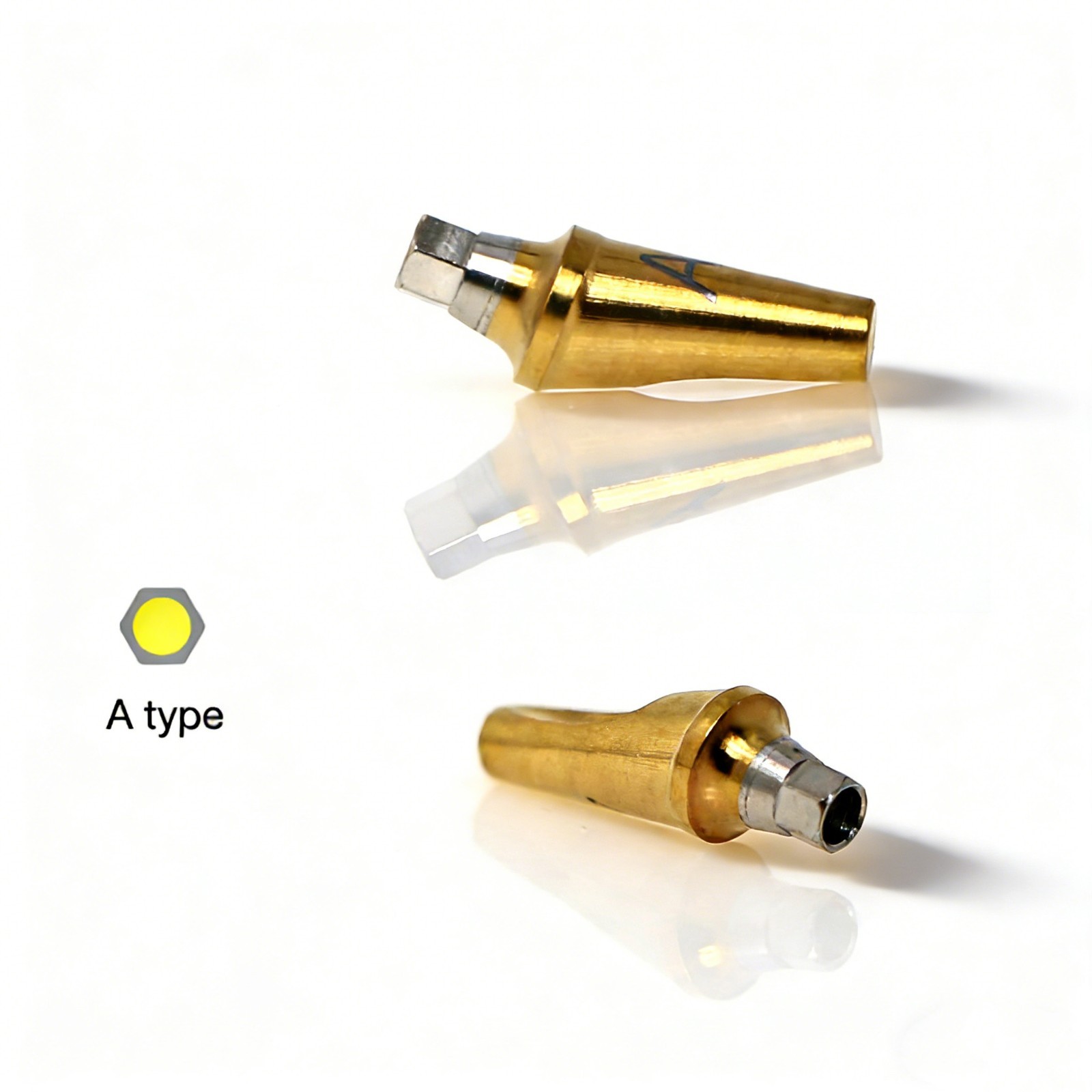 US Titanium Dental Prothetics locator healing Straight fit Hiossen ET/TS Regular