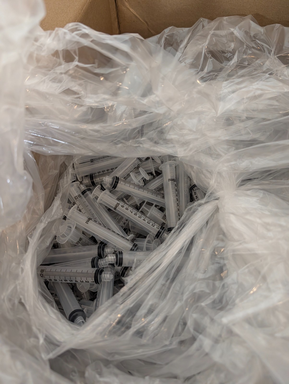 BD 301029 10mL Luer-Lok / OPEN BAG