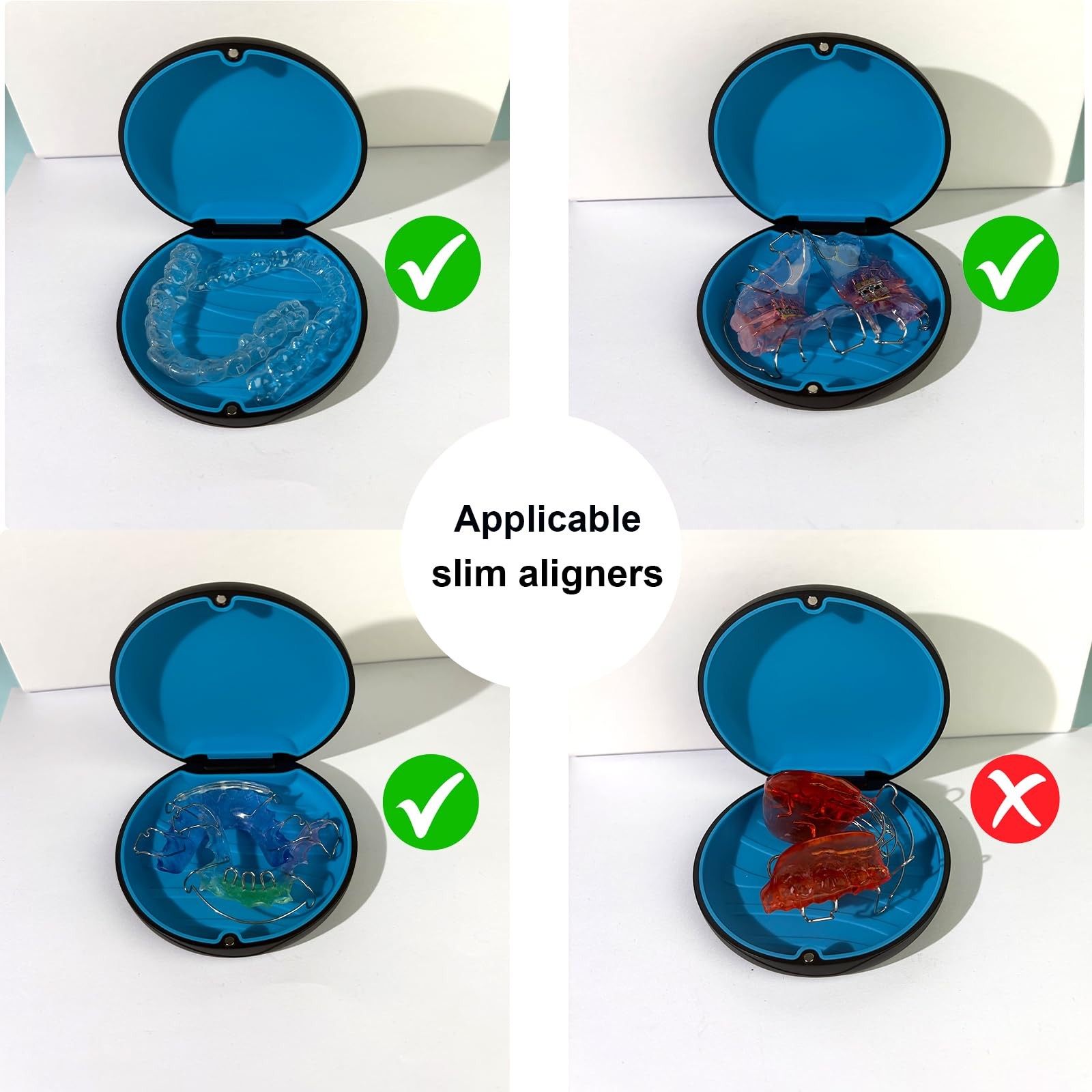 3.42 inches in diameter x 0.98 height, 2 Pack Black + Blue Silicone