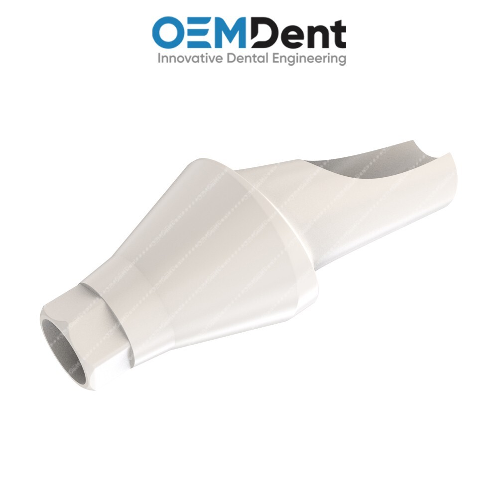 Peek Temporary Anatomic Angled Prosthetics 15° Compatible DSI® RP Conical