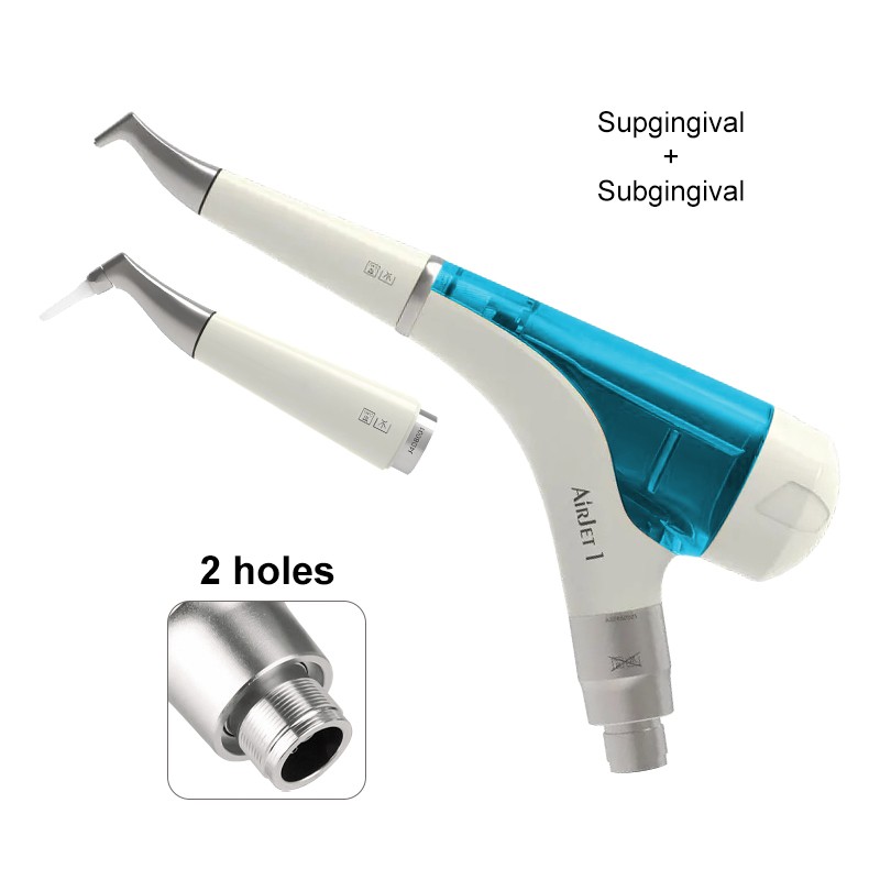 Dental Air Polisher Supragingival/Subgingival 2 in 1 Teeth Whitening Sandblaster