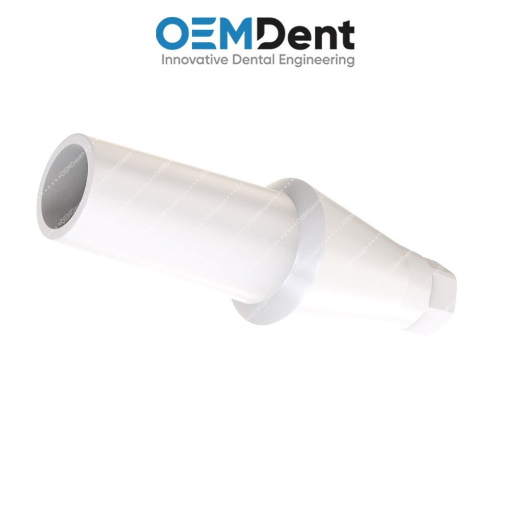 Peek Temporary Anatomic Straight Abutment Compatible NobelActive®️RP Conical
