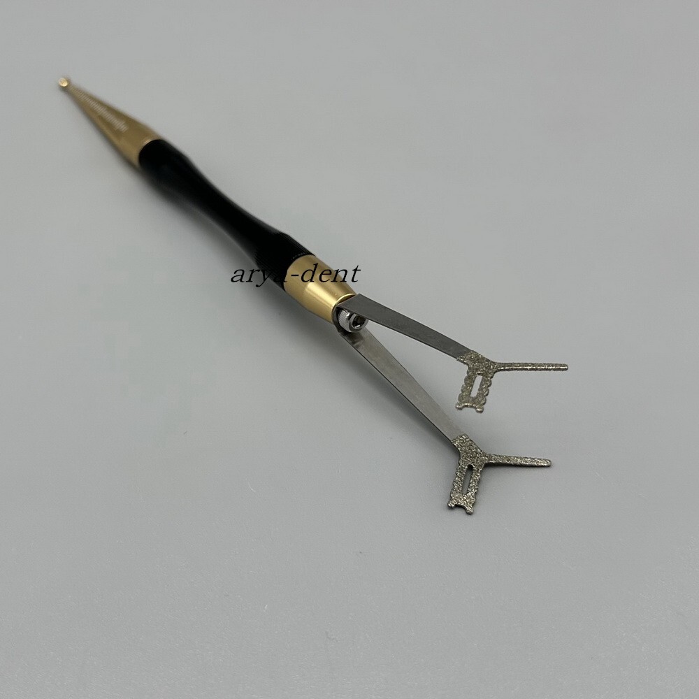 1pcs Zirconia Crown Holder Dental Posterior Anterior Crown Bridge Placer Remover