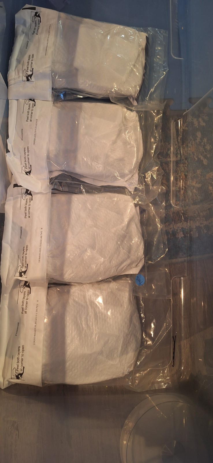 4 Ct Covidien Dover Urine Drainage Bags Anti-Reflux Device 6308LL New Exp 2026