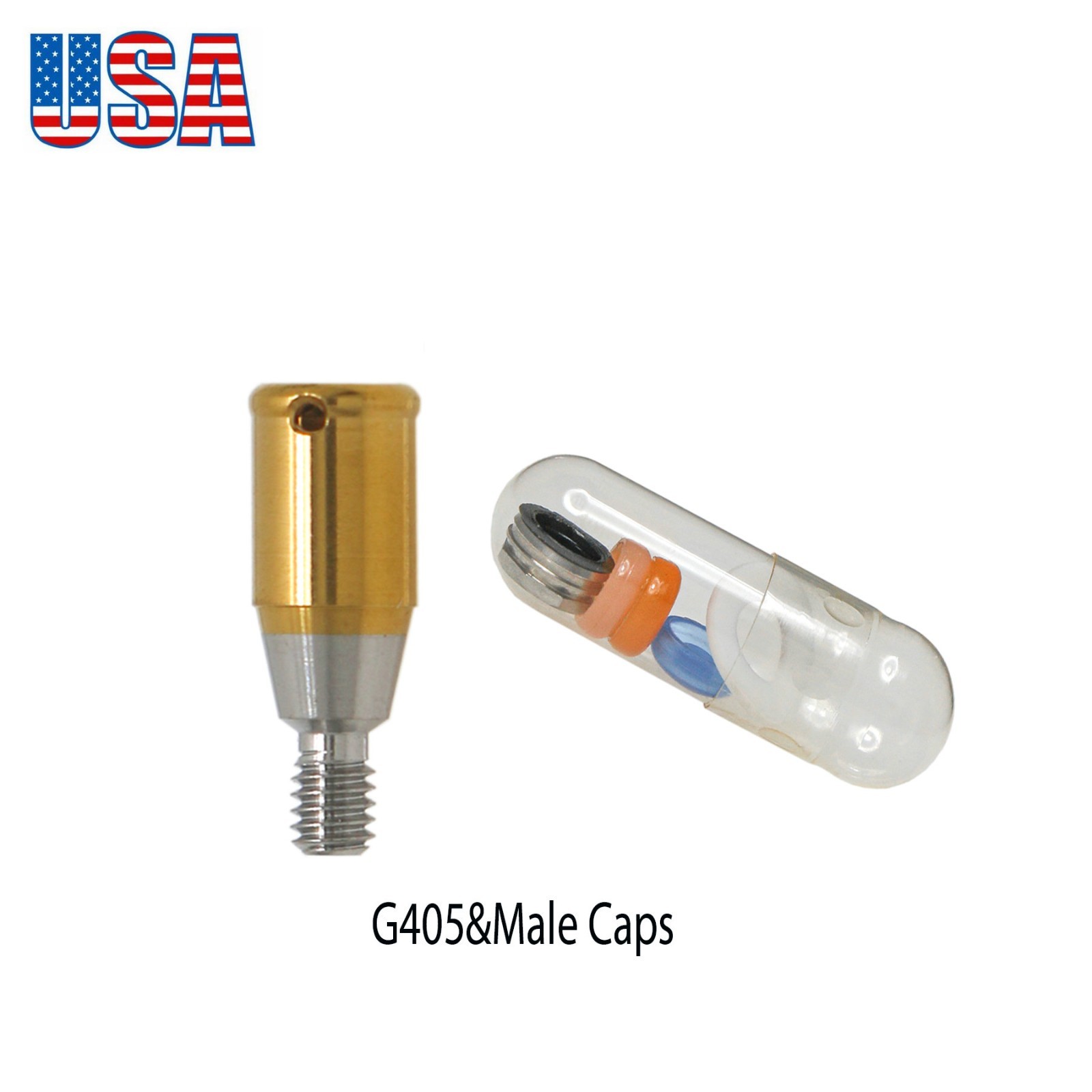 US Implant Locator Attachment Abutment For Hiossen ET Regular Platform 1.0-7.0mm