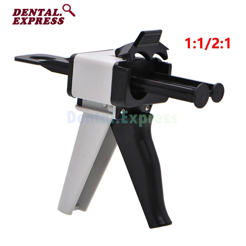 Dental Impression Universal Cartridge Dispenser Delivery Gun 1:1 2:1 4:1 10:1