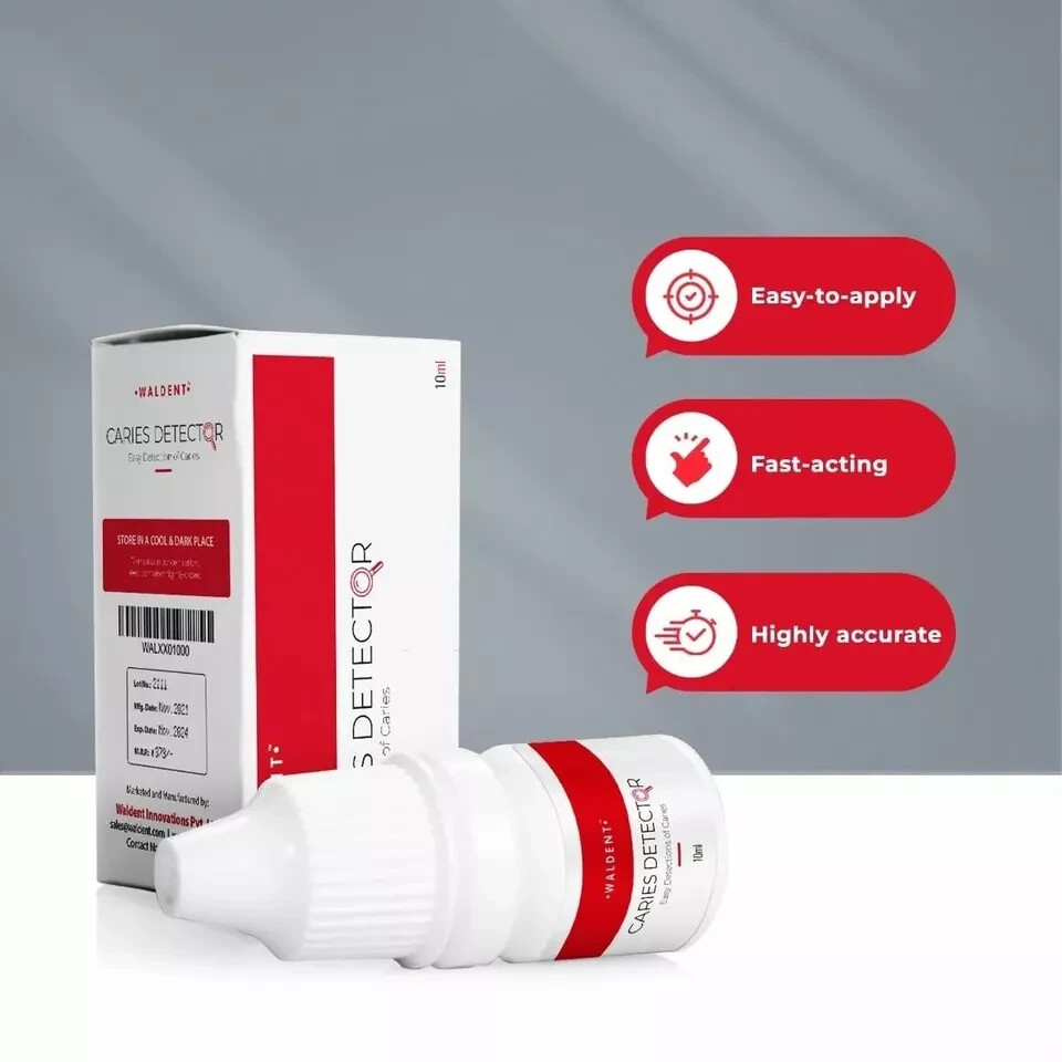 Waldent Caries Detector for Conservative Dental Caries Removal ( Free Ship )