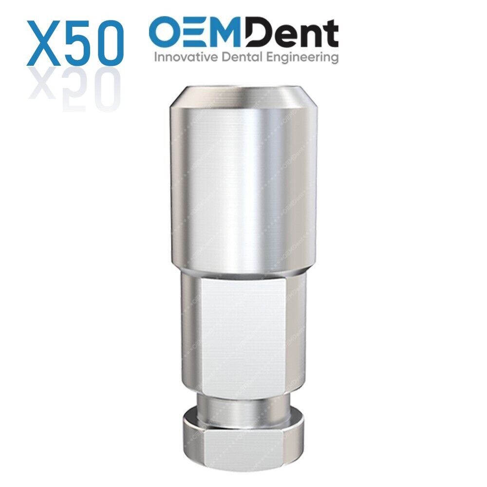 x50 Dental Analog Wide Platform – Paltop® Int Hex 2.42mm Compatible