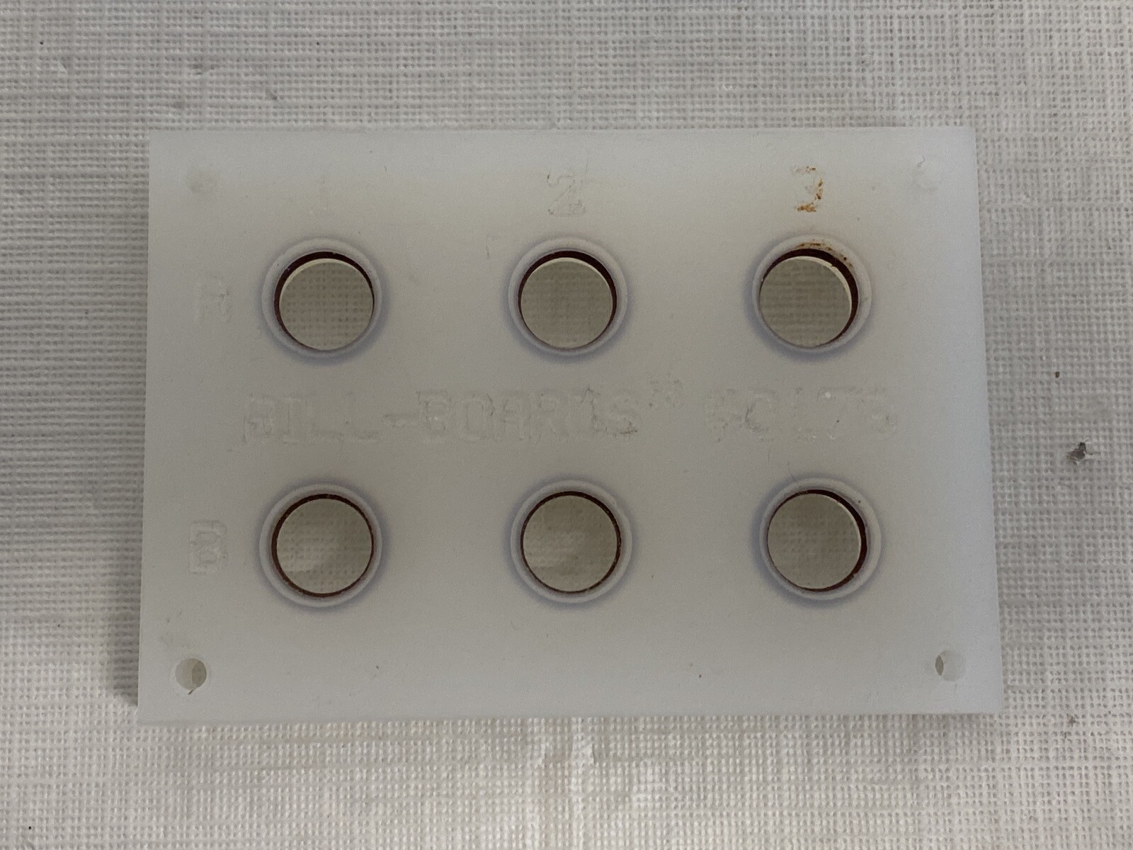 CHEMGLASS Bill-Board Solid-Phase Synthesis 6-Place Plate, Drain Tray & Vial Rack