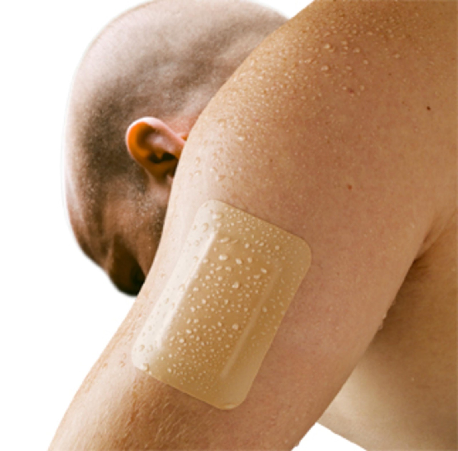 Nexcare Absolute Waterproof Adhesive Gauze Pad, One Size, 4 4 Pads, Size