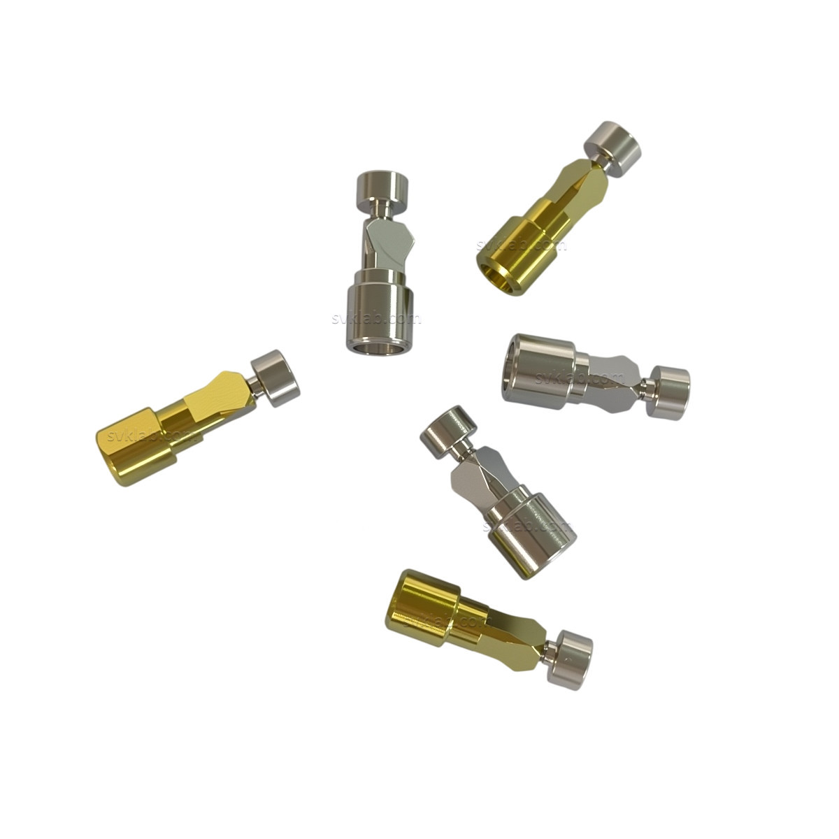 5pcs Osstem TS Hiossen dental fixture digital model analog Regular and Mini