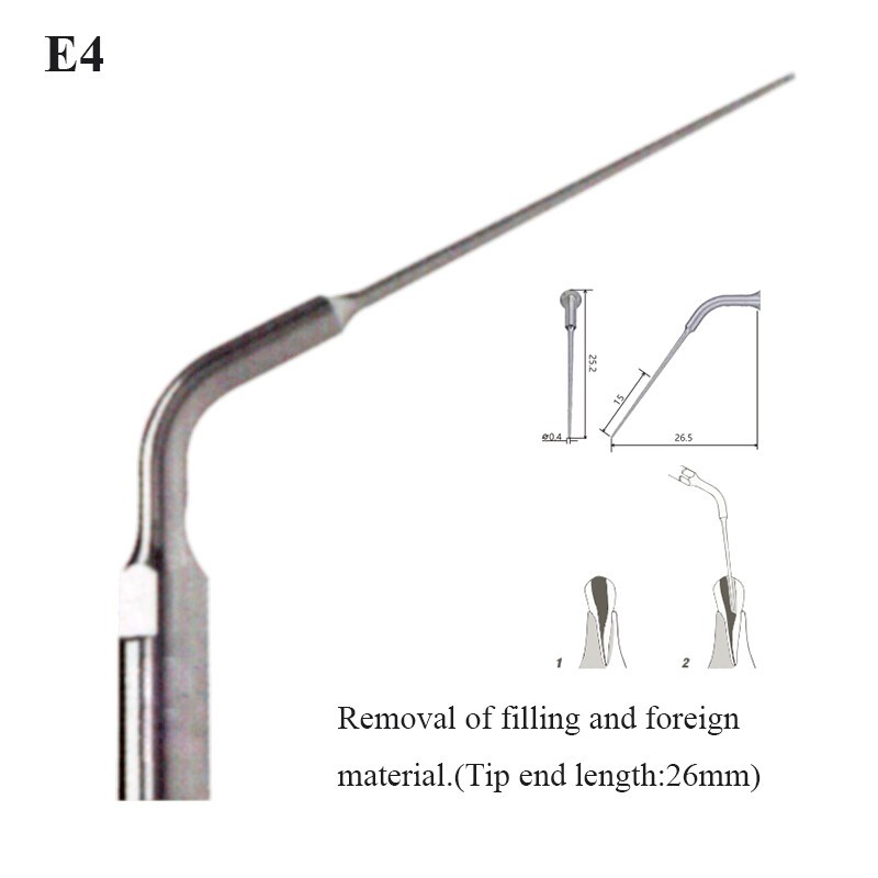 Dental Ultrasonic Scaler Tips Scaling Endo Perio Tips Fit EMS Woodpecker Handle