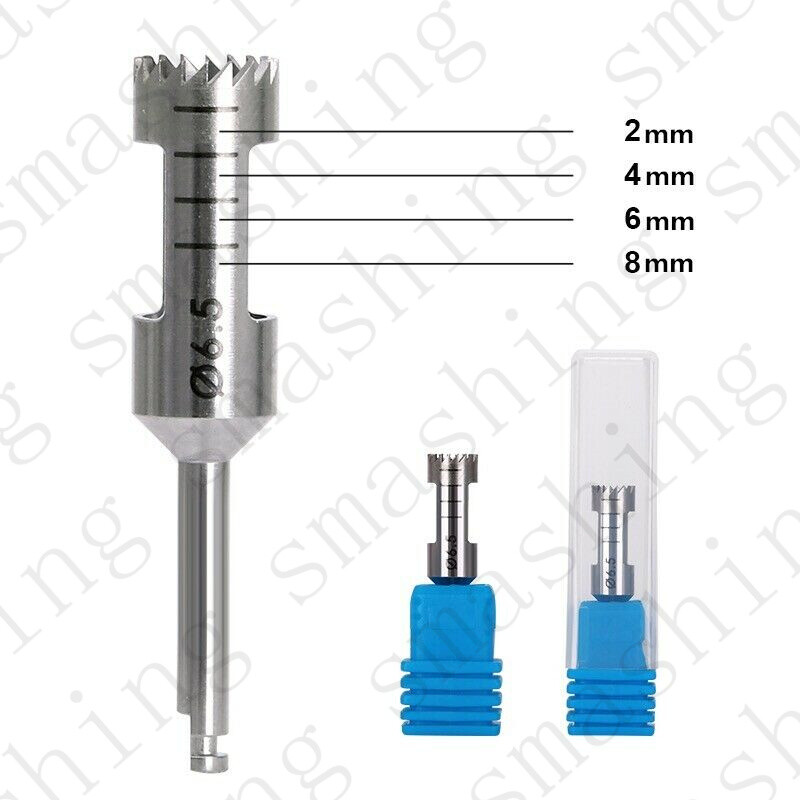 Dental Cutting Trephine Drill Bon Sharp Burr Planting Drills Harvest ITI NOB