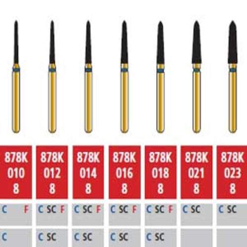 Alpen FG #878K.018 Coarse Grit Diamond Bur, Package