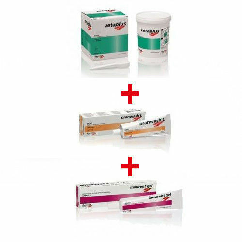 NEW pack Zhermack Zetaplus Putty C-Silicone Impression Material intro kit