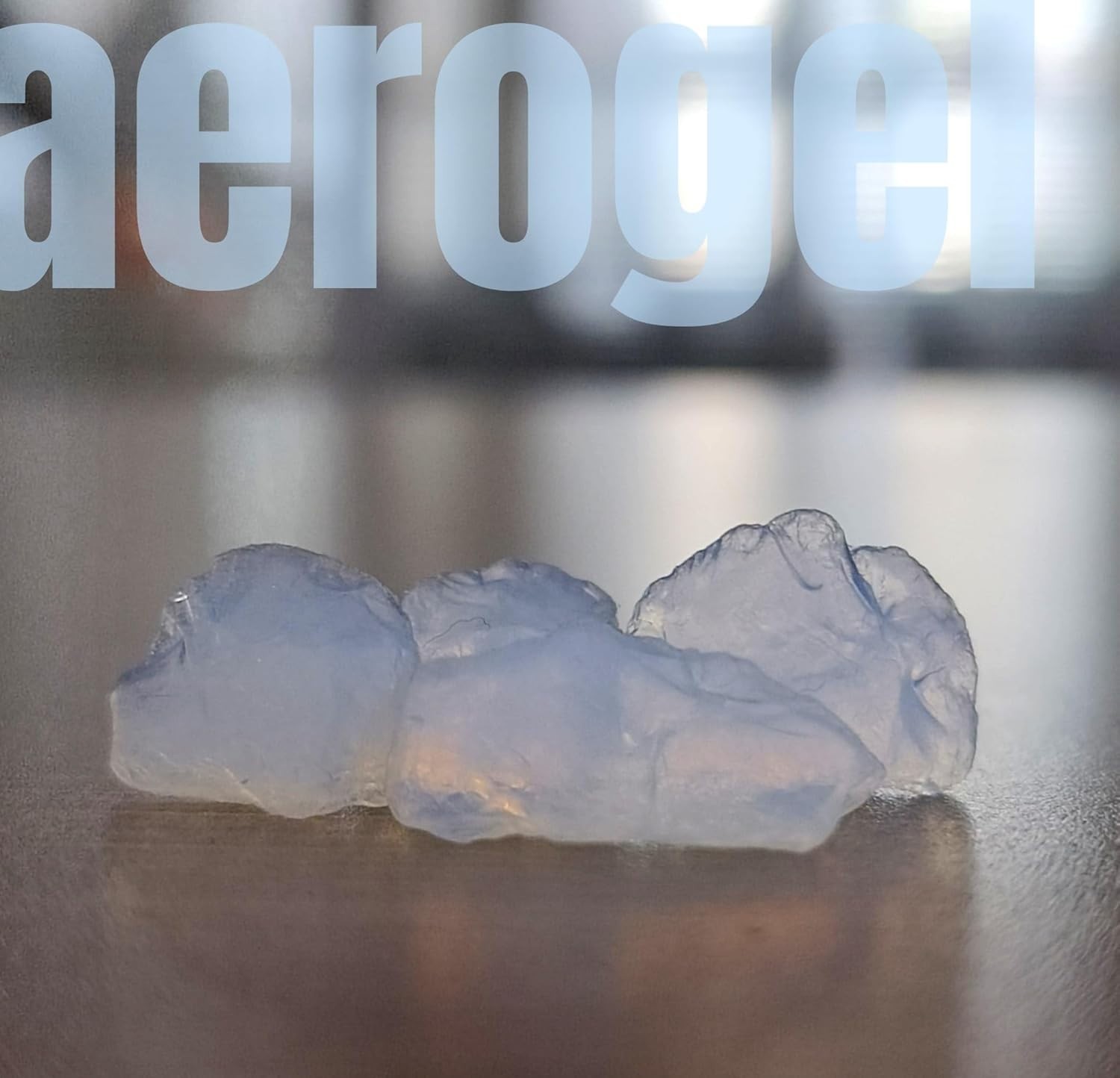 50ml Aerogel Blocks Silica Aerogel Particles Size 5-50mm Frozen Smoke NASA High-