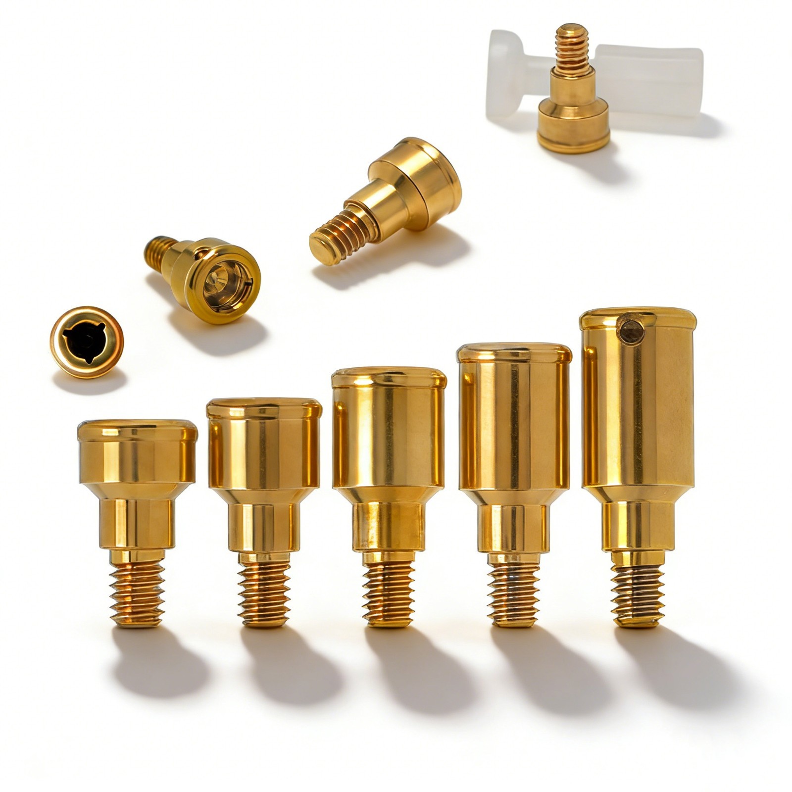 Dental Titanium Abutment for ZIMMER TSV 3.5 Compatible With Zest Locator system