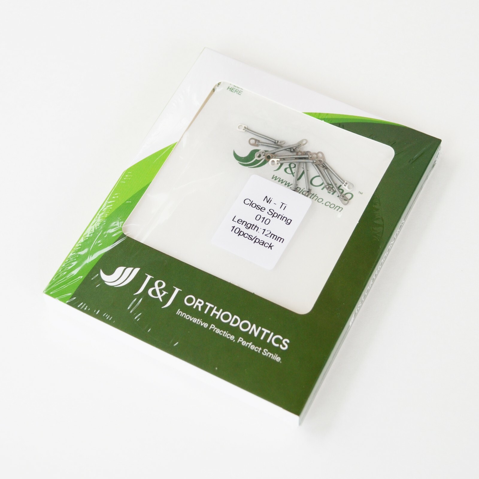 10 x Packs J&J Ortho™ Dental Orthodontic NiTi Springs Closed Coil (10pcs x 10)