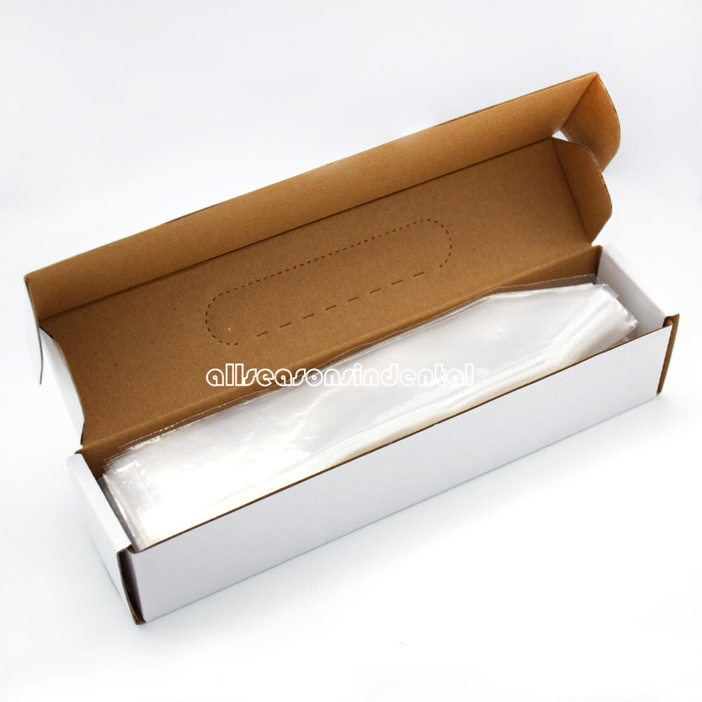 1000 Pcs Dental Disposable Plastic Sleeves for Low Speed Handpiece 1-1/2”×8”