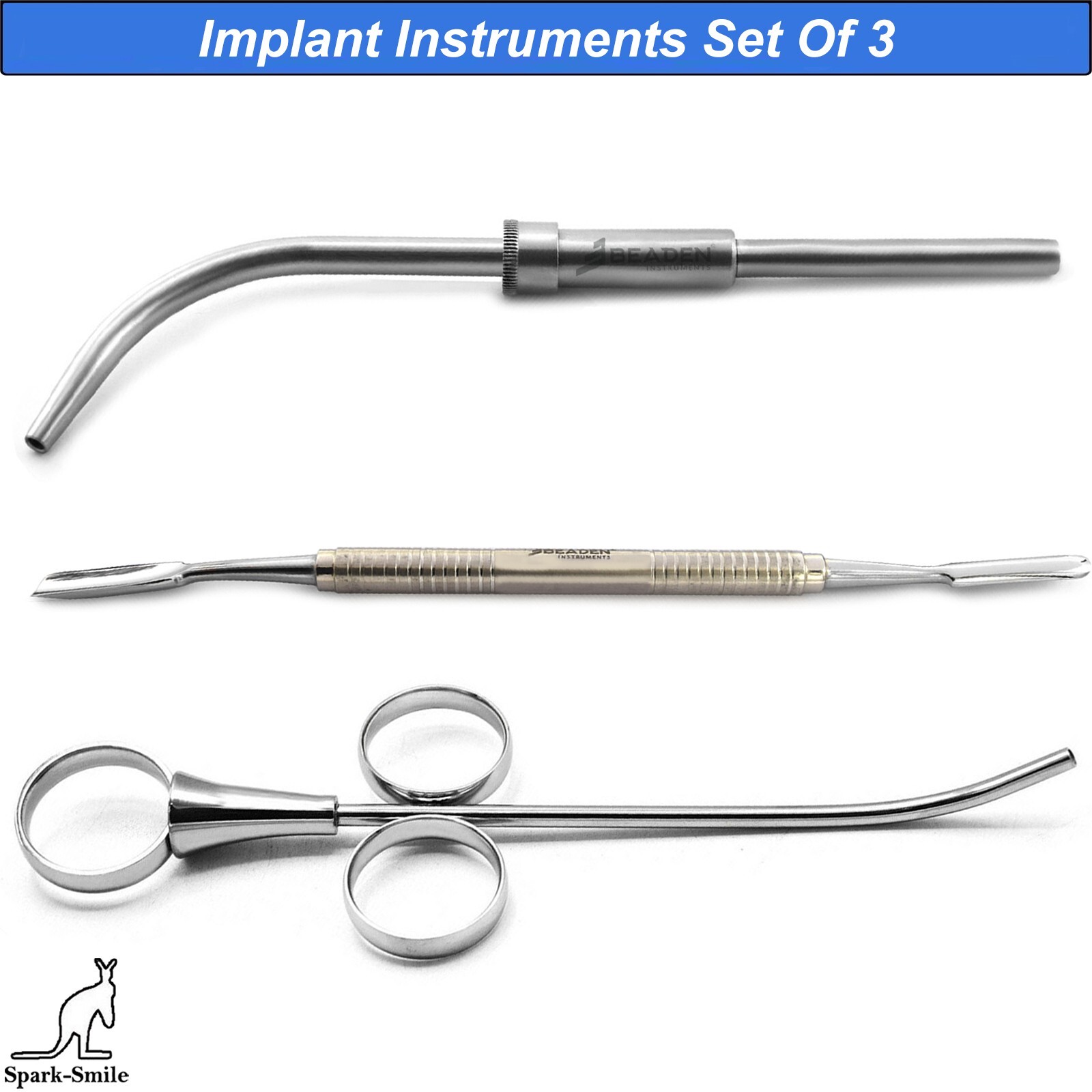 Bone Grafting Syringe Bone Collector Bone Spoon Graft Scraper Implant Tools Set