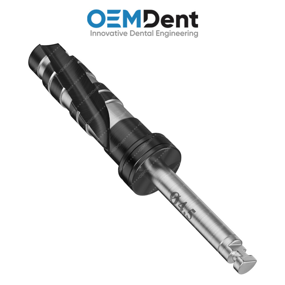Carbon DLC Step Drills 16mm Universal Instrument Tool Dental Fixtures Placement
