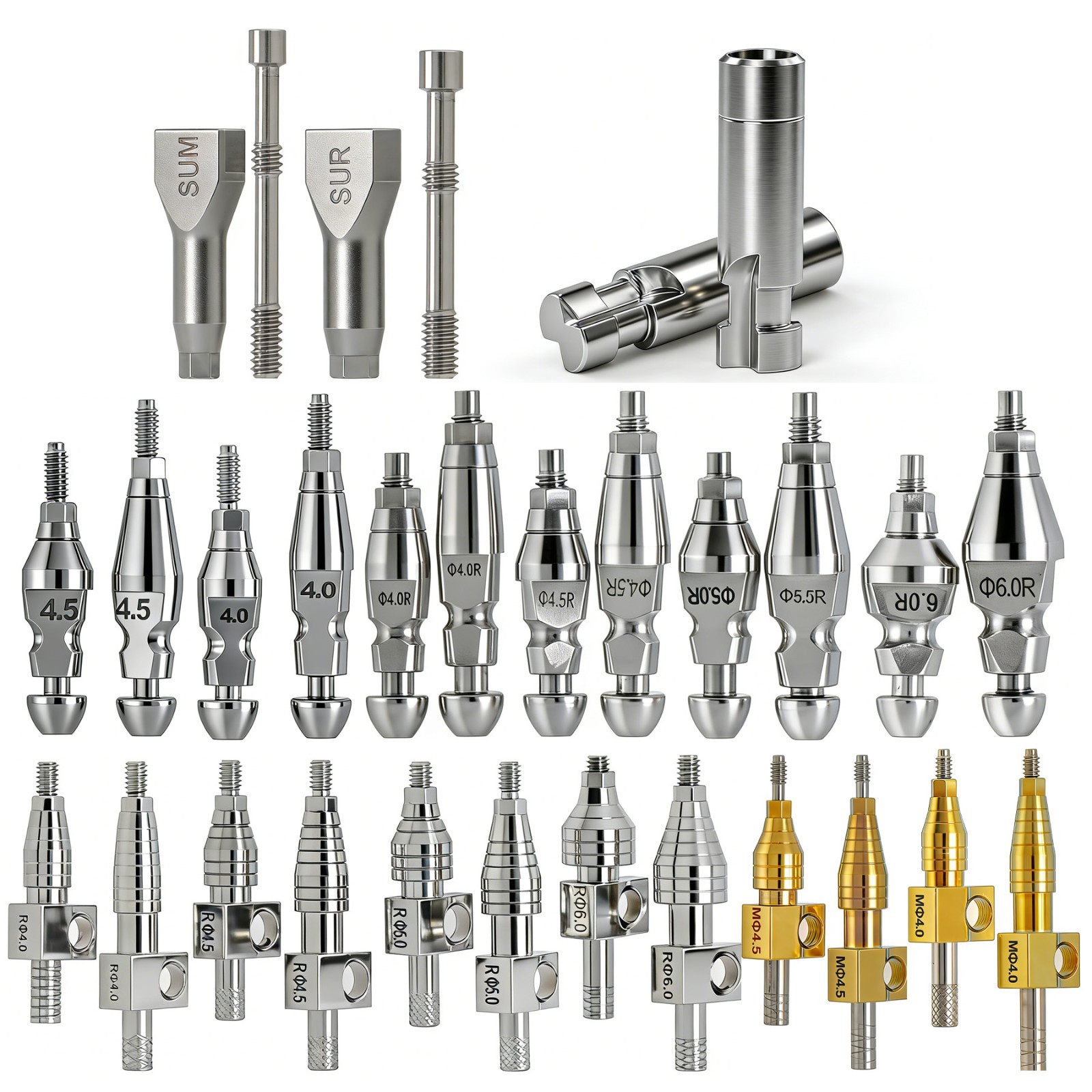 US Dental Transfer Analog Healing Abutment Locators fits Osstem Hiossen ET