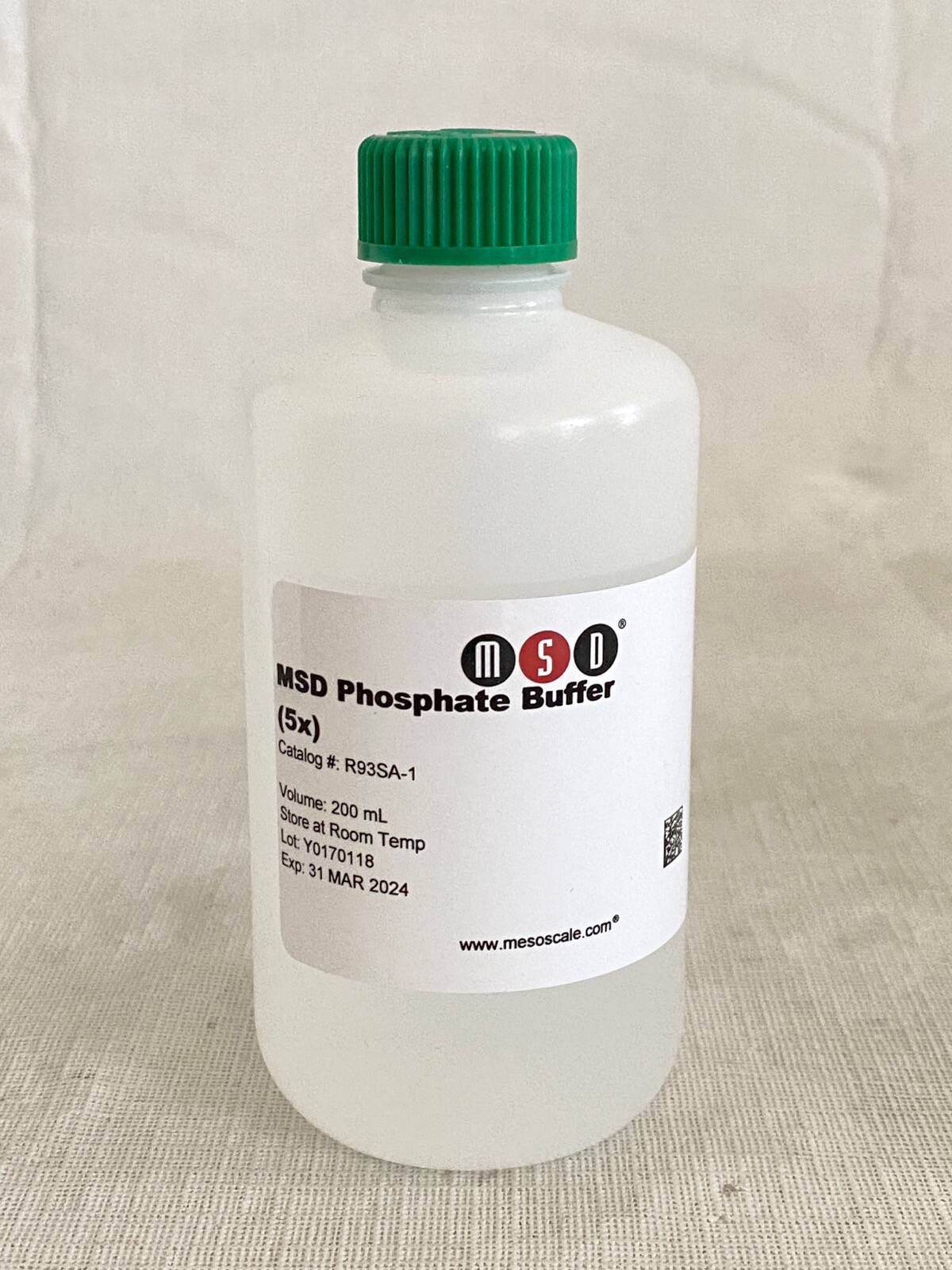 MESO SCALE 200mL Bottle MSD Phosphate Buffer for Laboratory R93SA-1