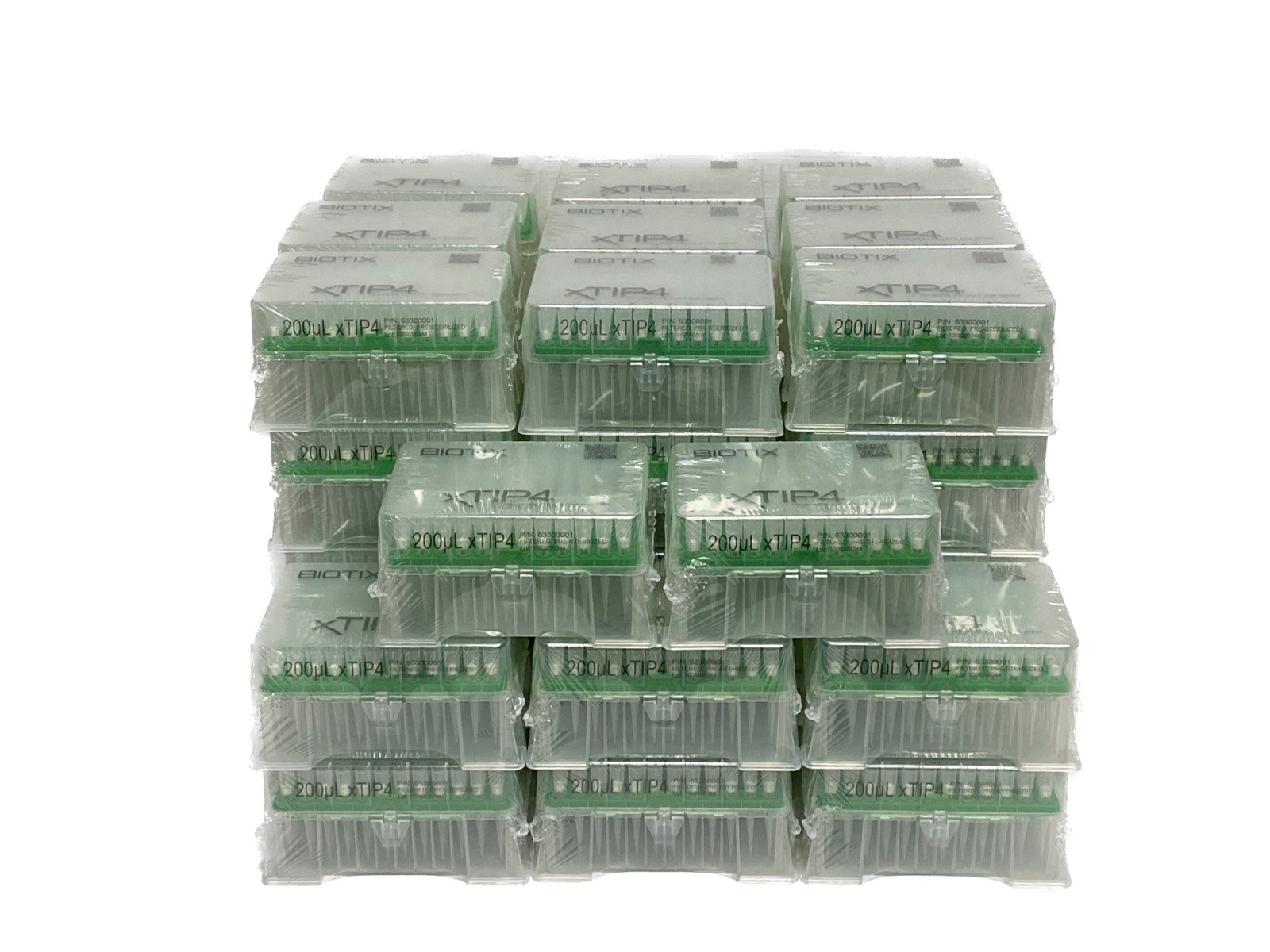 (4224) BIOTIX xTIP4 200uL LTS Compatible Filtered Pipet Tips 44x 96/Rk 63300001