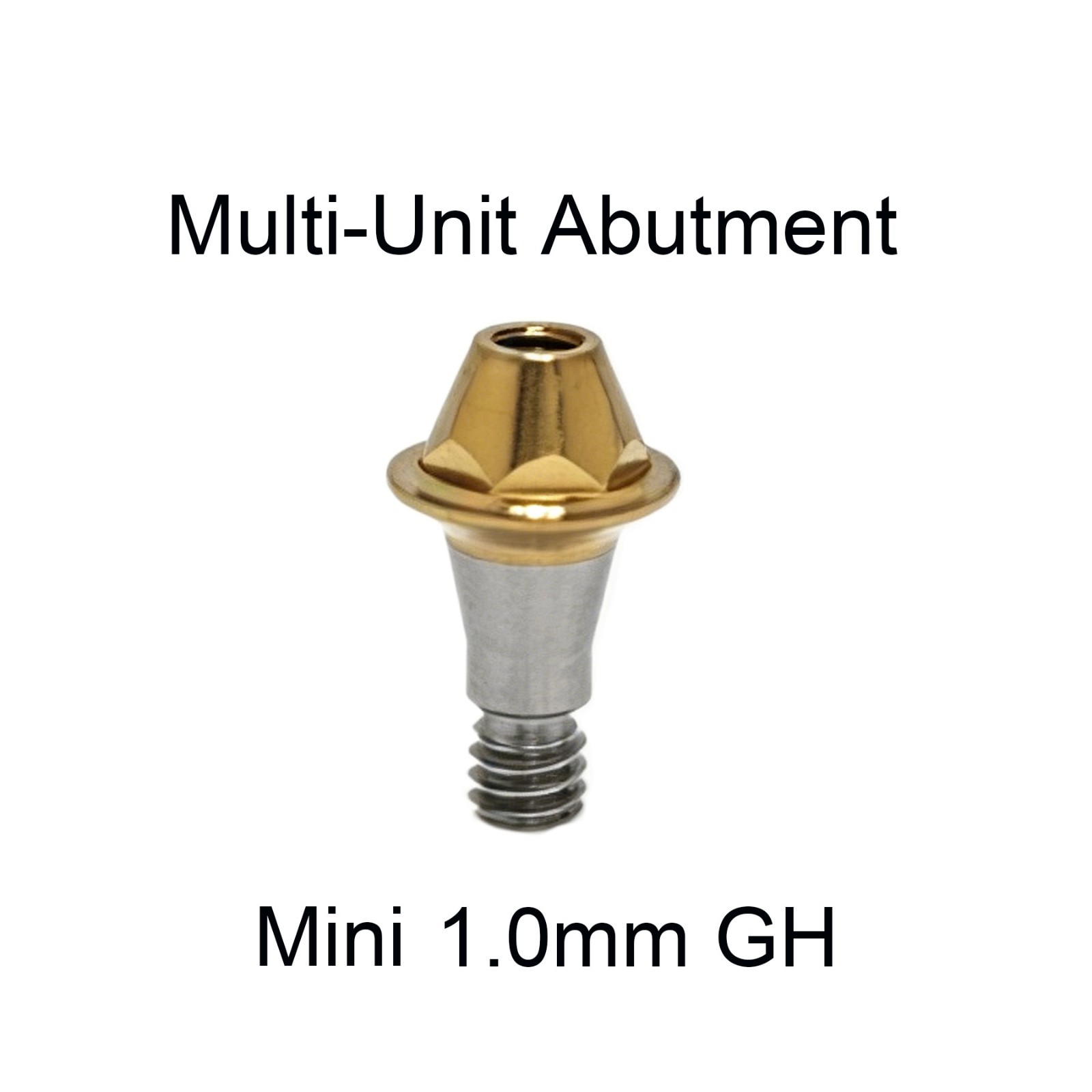 10Pcs Dental multi unit straight abutment D4.8 MU Mini Regular Fit Osste Hiossen