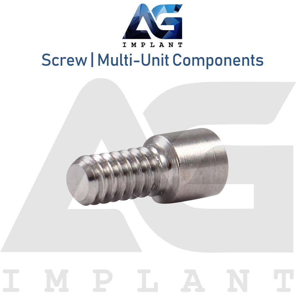 Straight Multi Unit 1.6 Prosthetic System Abutment Set Plastic Hexagon 2.42mm