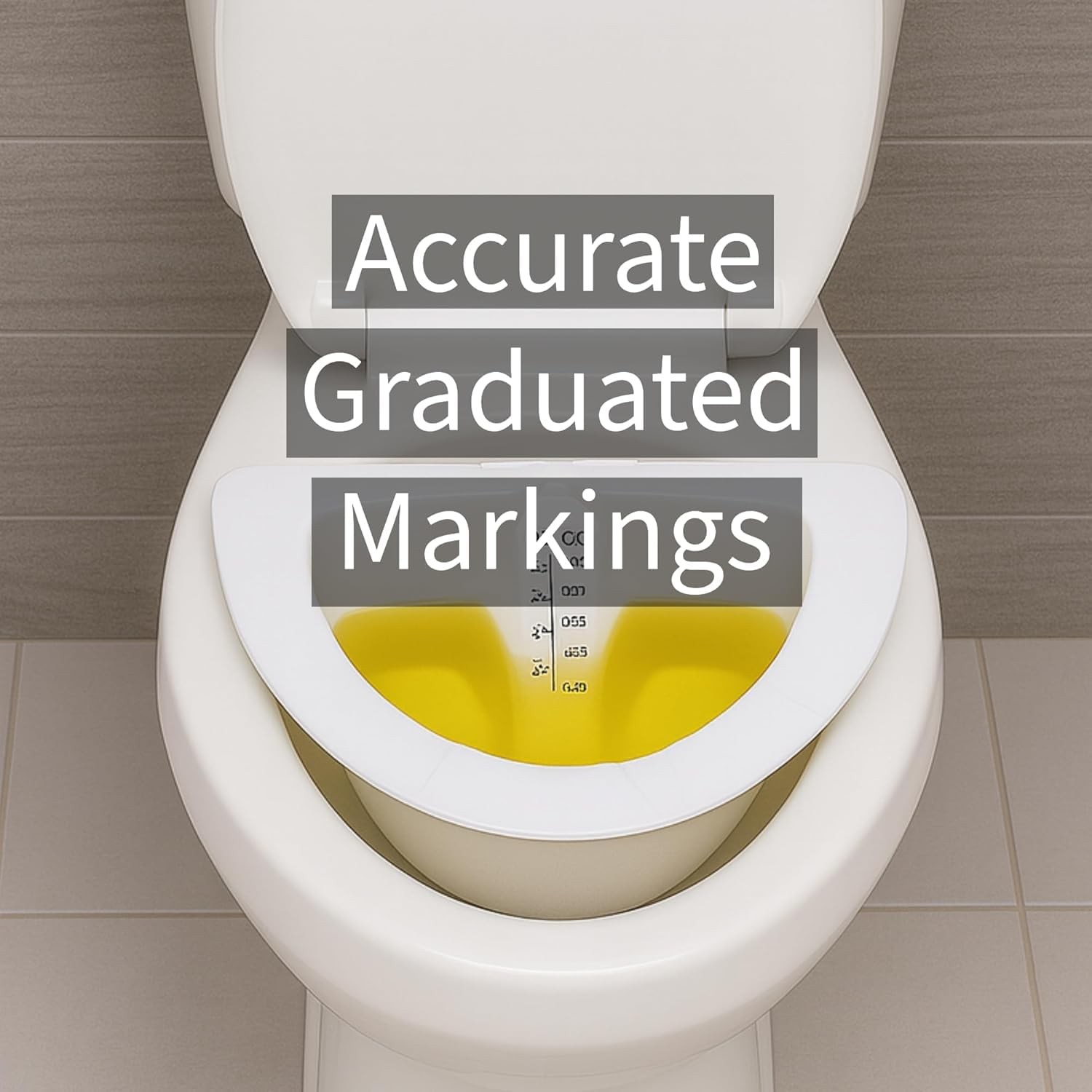 Vakly Graduated Specimen Collector Pans 1.87 Pound (Pack of 1), Transparent