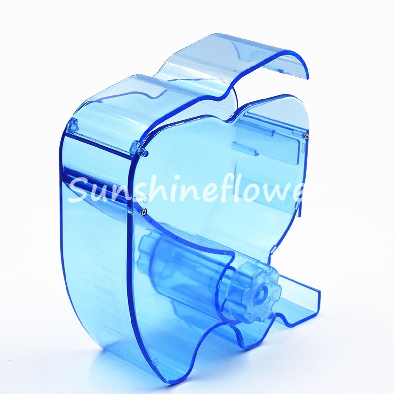 Dental Blue 135℃ Autoclavable Push Style Cotton Roll Roller Holder Molar Shaped