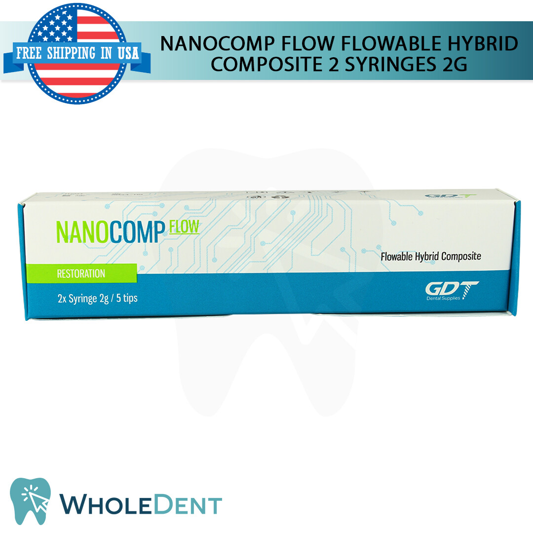 Buy 3 Packs Get 4 Pack Flow Hybrid Composite Dental Filling Syringes Restoration